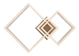 Plafoniera LED Amilia, auriu, 22W, 2380lm, 3000K/4000K/6500K, IP20, Rabalux, 71384
