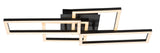Plafoniera LED Drusus, negru, 40W, 3050lm, 3000-6500K, IP20, Rabalux, 71389