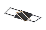 Plafoniera LED Kitlee, negru/ auriu, 40W, 3600lm, 3000-6500K, IP20, Rabalux, 71391