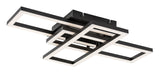 Plafoniera LED Mereni, negru, 40W, 2560lm, 3000-6500K, IP20, Rabalux, 71394