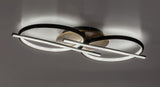 Plafoniera LED Arash, negru, 40W, 2200lm, 3000/4000/6500K, IP20, Rabalux, 71403