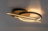 Plafoniera LED Arash, negru, 40W, 2200lm, 3000/4000/6500K, IP20, Rabalux, 71404
