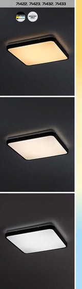 Plafoniera LED Alenzo, alb, 24W, 1600 lm, 3000K, 4000K, 6000K, D.29cm, IP44, Rabalux 71422