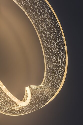 Aplica LED Olyssia, auriu, 6W, 225lm, 3000K, L.23.5cm, IP20, Rabalux, 71463