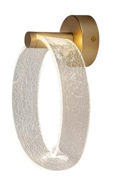 Aplica LED Olyssia, auriu, 6W, 225lm, 3000K, L.23.5cm, IP20, Rabalux, 71463