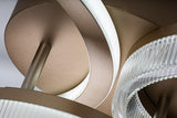 Plafoniera LED Rivona, auriu, 38W, 3500lm, 3000K-6500K, L.58cm, IP20, Rabalux, 71473