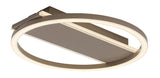 Plafoniera LED Glavian, gri-bej, 24W, 1700lm, 4000K, L.33cm, IP20, Rabalux, 71474