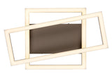 Plafoniera LED Glavian, gri-bej, 24W, 1700lm, 4000K, L.37cm, IP20, Rabalux, 71475