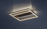 Plafoniera LED Glavian, gri-bej, 24W, 1600lm, 4000K, L.33cm, IP20, Rabalux, 71476