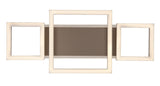 Plafoniera LED Glavian, gri-bej, 24W, 1800lm, 4000K, L.51cm, IP20, Rabalux, 71477
