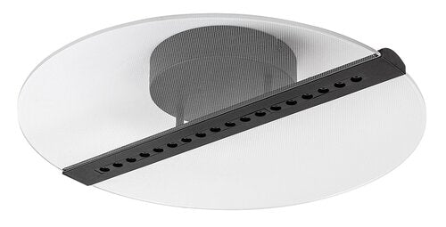 Plafoniera LED Norael, negru mat, 20W, 1410lm, 3000K, D.41cm, IP20, Rabalux, 71483