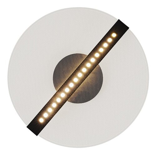 Plafoniera LED Norael, negru mat, 20W, 1410lm, 3000K, D.41cm, IP20, Rabalux, 71483