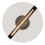 Plafoniera LED Norael, negru mat, 20W, 1410lm, 3000K, D.41cm, IP20, Rabalux, 71483