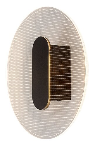 Aplica LED Norael, negru mat, 6W, 580lm, 3000K, D.20cm, IP20, Rabalux, 71484
