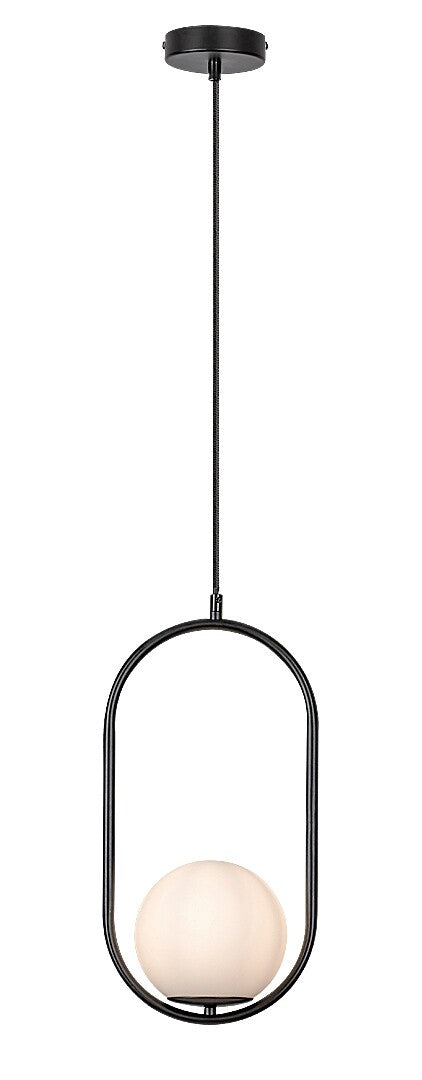 Suspensie Ghita, 1xE27, negru, Rabalux, 72028