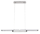 Suspensie Contessa, metal cromat, LED, 48W, 2900 lumeni, 4000K, L.100 cm, Rabalux 72031