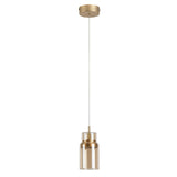 Lustră LED suspendată Zayen, auriu – vedere a produsului 3, Rabalux 72035