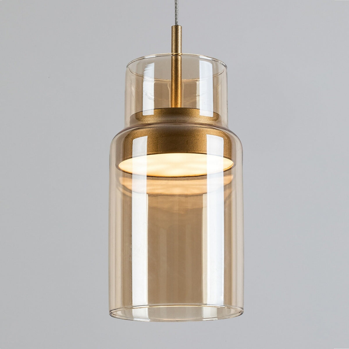 Lustră LED suspendată Zayen, auriu – vedere a produsului 4, Rabalux 72035