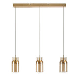 Lustră LED suspendată Zayen, auriu – vedere a produsului 1, Rabalux 72036