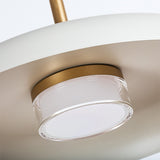 Lustră LED suspendată Odete, auriu – vedere a produsului 3, Rabalux 72044