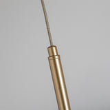 Lustră LED suspendată Odete, auriu – vedere a produsului 5, Rabalux 72044