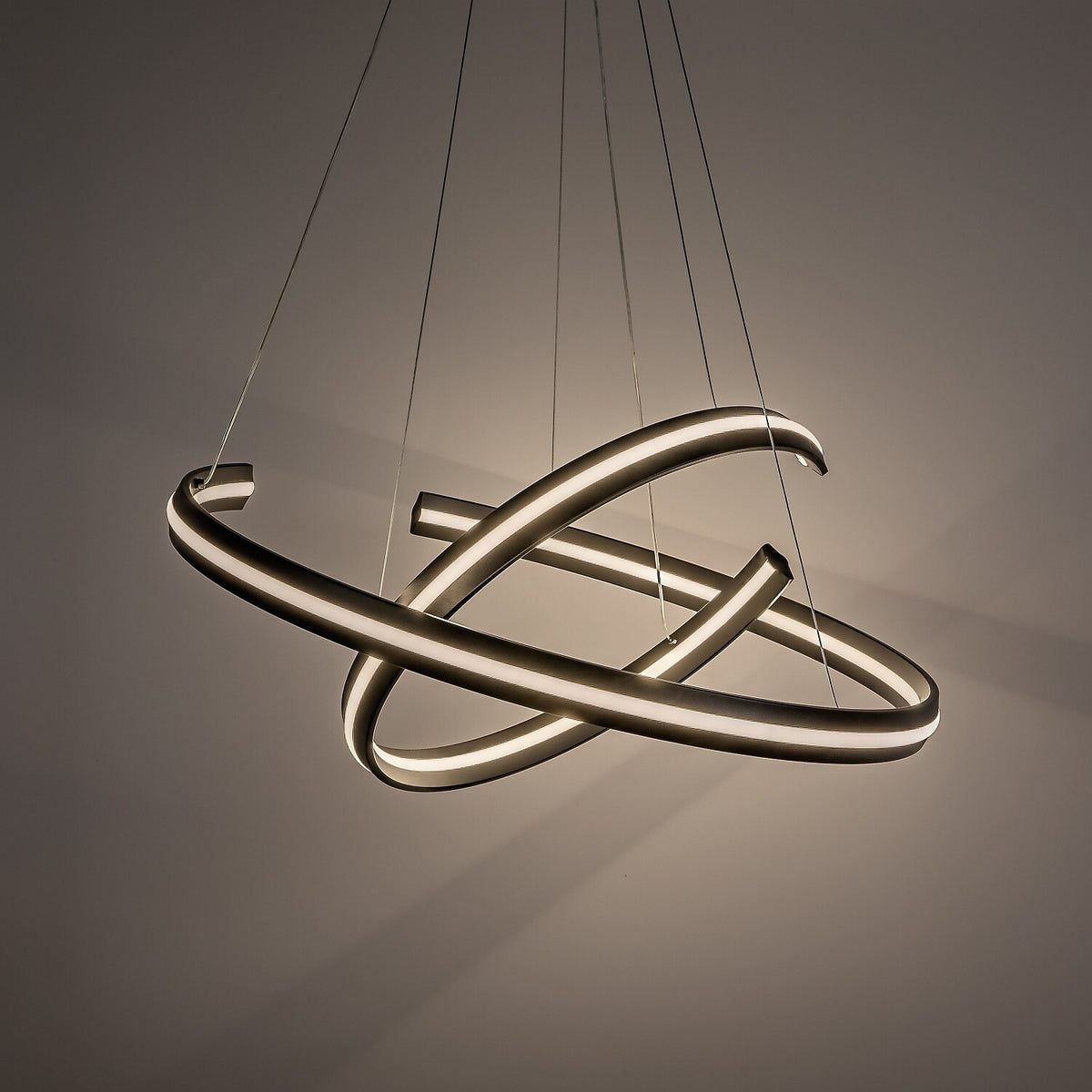 Lustră LED suspendată Zadie, negru – vedere a produsului 6, Rabalux 72052