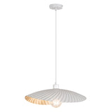 Lustră suspendată Bridget, alb, 1xE27, Ø 47 cm – Rabalux 72055