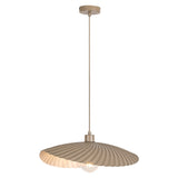 Lustră suspendată Bridget, gri-bej, 1xE27, Ø 47 cm – Rabalux 72057