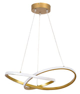 Suspensie Castiel, auriu, led 36w, 2380 lm, Rabalux 72215