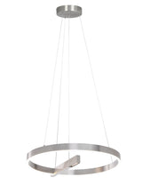 Lustra suspendata LED Thrac, aluminiu șlefuit, 40W, 2070lm, 4000K, IP20, Rabalux, 72223