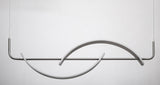 Lustra suspendata LED Jarnelle, crom satin, 35W, 2450lm, 3000K, IP20, Rabalux, 72233