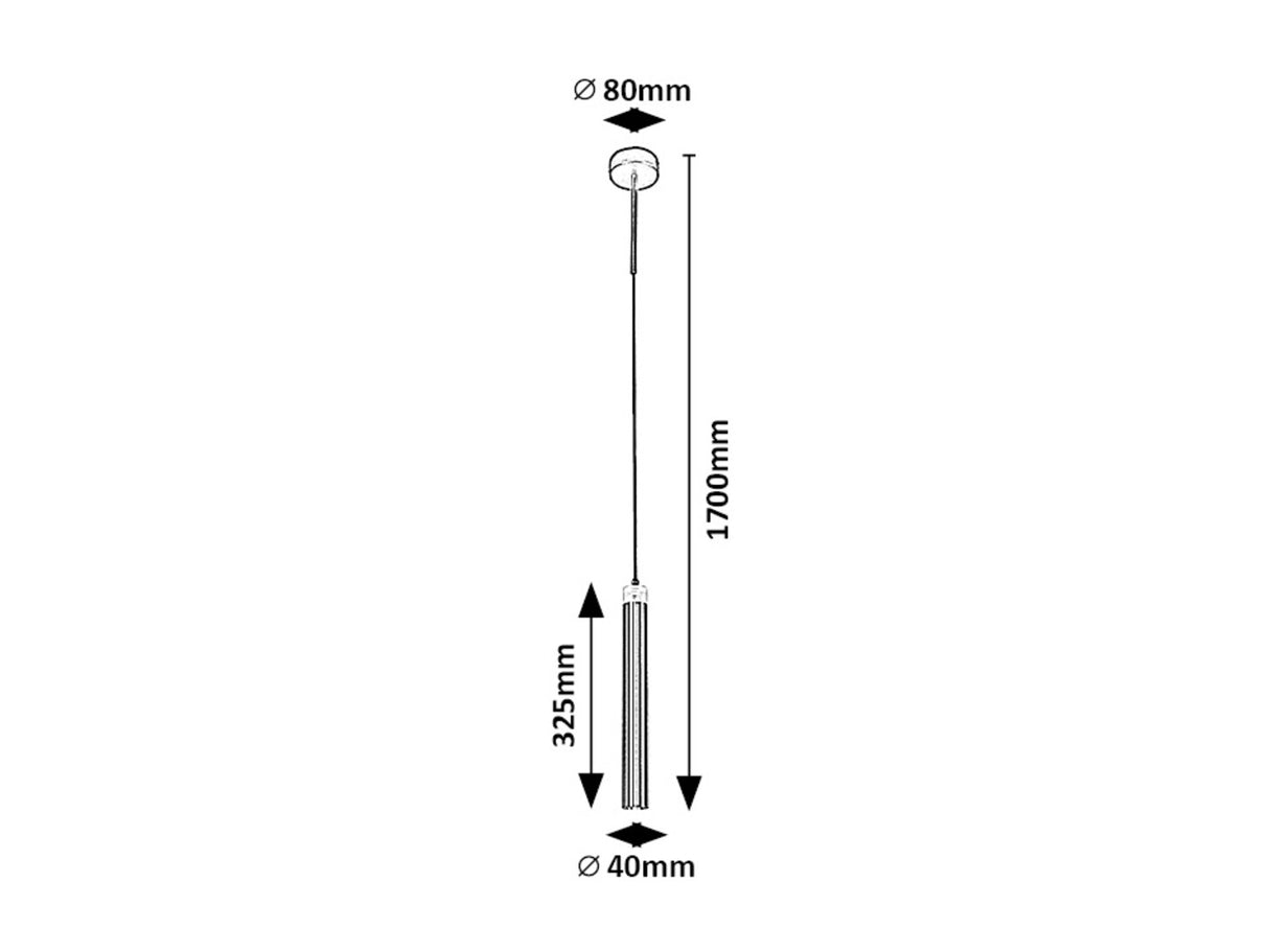 Suspensie/aplica Thelma, auriu/negru, LED, 10W, 620 lumeni, 4000K ,Rabalux 72238