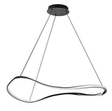 Suspensie  Mirossi, negru mat, LED, 40W, 2070 lumeni, 4000K, L.81 cm, Rabalux 72266