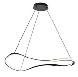 Suspensie  Mirossi, negru mat, LED, 40W, 2070 lumeni, 4000K, L.81 cm, Rabalux 72266