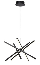 Suspensie Matilde, negru, led 48W, Rabalux, 72267