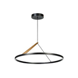 Lustra suspendata LED Renara, negru/auriu, 40W, 1850lm, 3000K, H.120cm, IP20, Rabalux, 72352