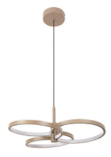 Lustră LED suspendată modernă 50W 4000lm cu telecomandă și lumină reglabilă – Isidora