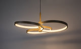 Lustră LED suspendată modernă 50W 4000lm cu telecomandă și lumină reglabilă – Isidora