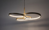 Lustră LED suspendată modernă 50W 4000lm cu telecomandă și lumină reglabilă – Isidora
