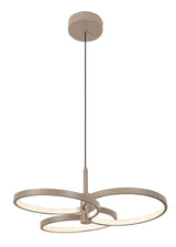 Lustră LED suspendată modernă 50W 4000lm cu telecomandă și lumină reglabilă – Isidora