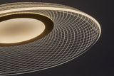 Lustra suspendata LED Zofrael, auriu mat, 24W, 1850lm, 3000K, H.120cm, IP20, Rabalux, 72411