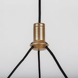 Lustra suspendata LED Rivona, auriu, 24W, 1700lm, 3000K-6500K, H.100cm, IP20, Rabalux, 72471