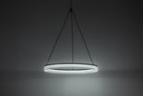 Lustra suspendata LED Seraphiel, negru, 24W, 1610lm, 3000K-6500K, H.100cm, IP20, Rabalux, 72478