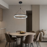 Lustra suspendata LED Seraphiel, negru, 24W, 1610lm, 3000K-6500K, H.100cm, IP20, Rabalux, 72478