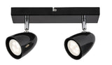 Plafoniera Perico, negru, 2 x GU10, IP20, Rabalux, 73017