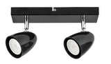 Plafoniera Perico, negru, 2 x GU10, IP20, Rabalux, 73017