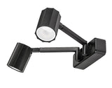Aplica de perete Karter, negru mat, 2 x GU10, IP20, Rabalux, 73028