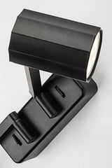 Aplica de perete Karter, negru mat, 2 x GU10, IP20, Rabalux, 73028