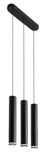 Suspensie Senobia, negru, 3xGU10, Rabalux 73037