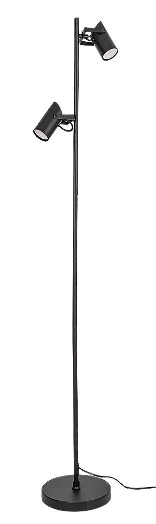 Lampadar Maximilian, negru mat, 2 x GU10, H.155cm, IP20, Rabalux, 73046